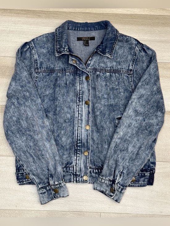 Forever 21 Jackets & Blazers - Vintage Retro Style Forever 21 Contemporary
Acid Wash Denim Jacket Women's Sz M